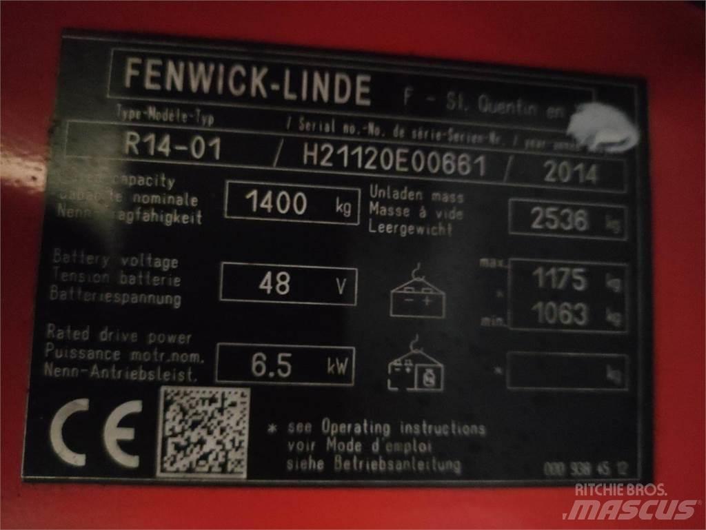 Linde R14-01-1120 Reach trucks