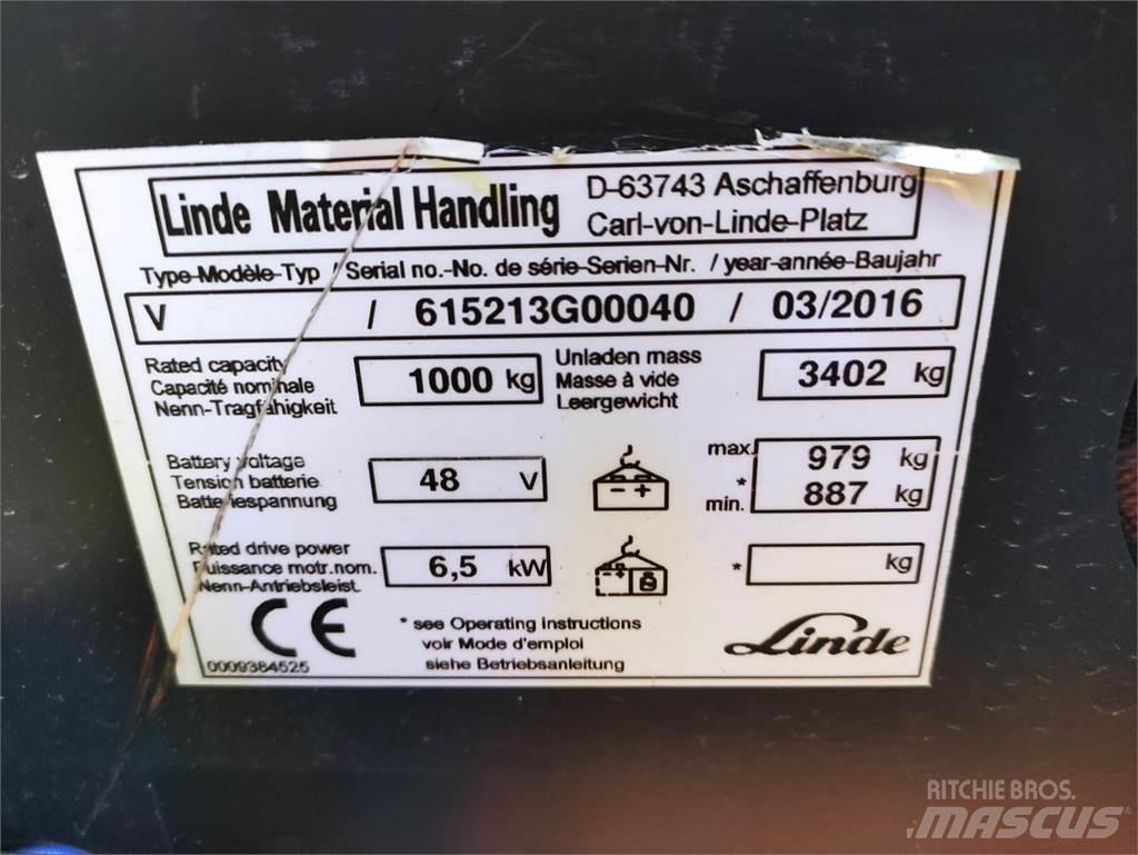 Linde V12 High lift order picker
