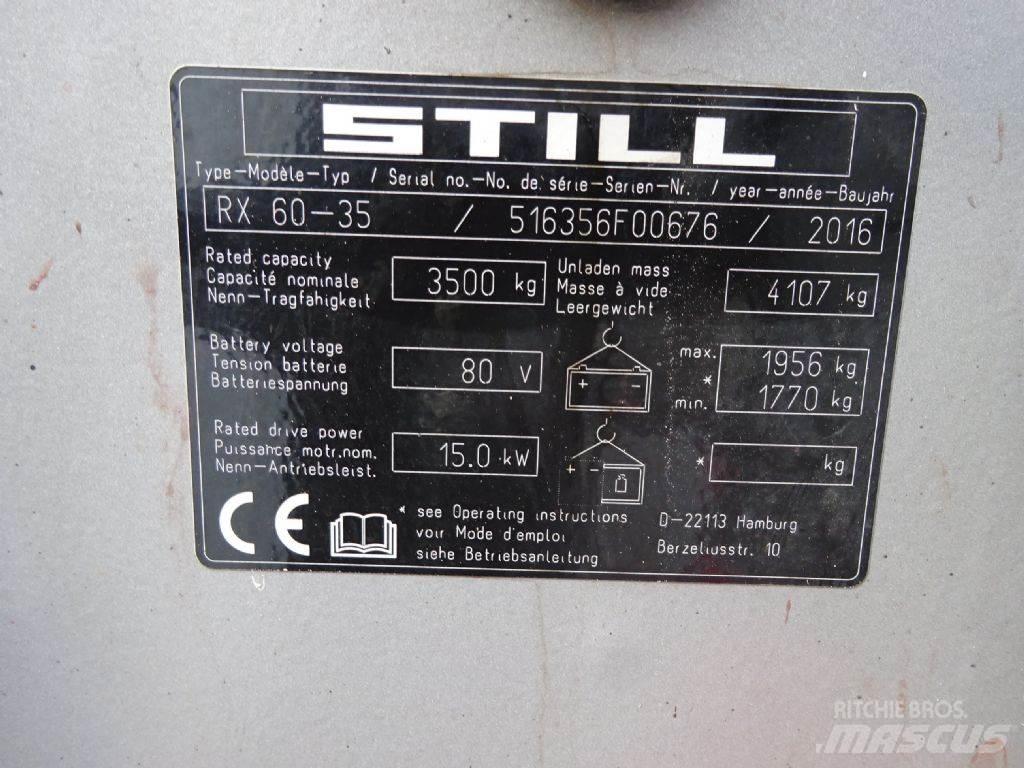 Still RX60-35 Electric forklift trucks