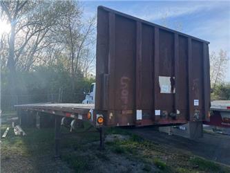  1999 46 ft T/A Flatbed Trailer