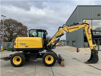 Yanmar B95W Wheeled Digger (ST18511)