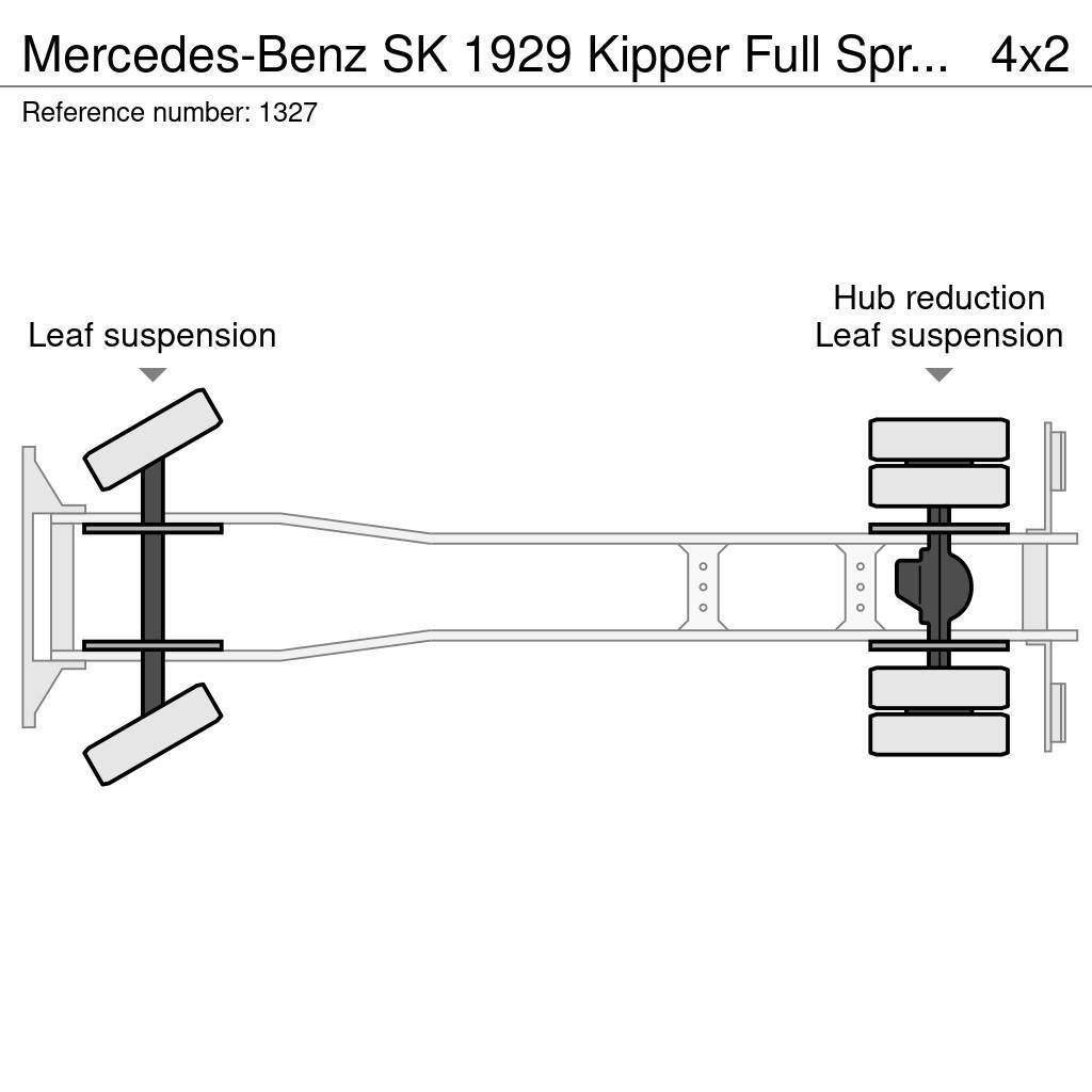 Mercedes-Benz SK 1929 Kipper Full Spring V8 Big Axle Good Condit Tipper trucks