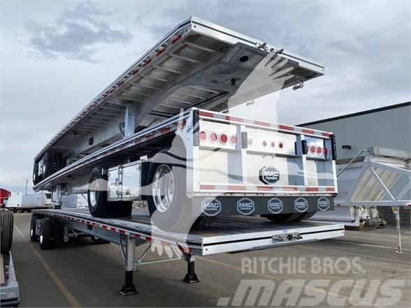 MAC TRAILER MFG 48' ALL ALUM OWNER OPP FLATBED, LIFT A Flatbed/Dropside semi-trailers