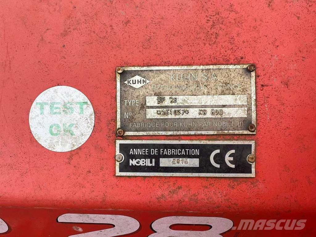 Kuhn BP 28 Flail Mower Pasture mowers and toppers