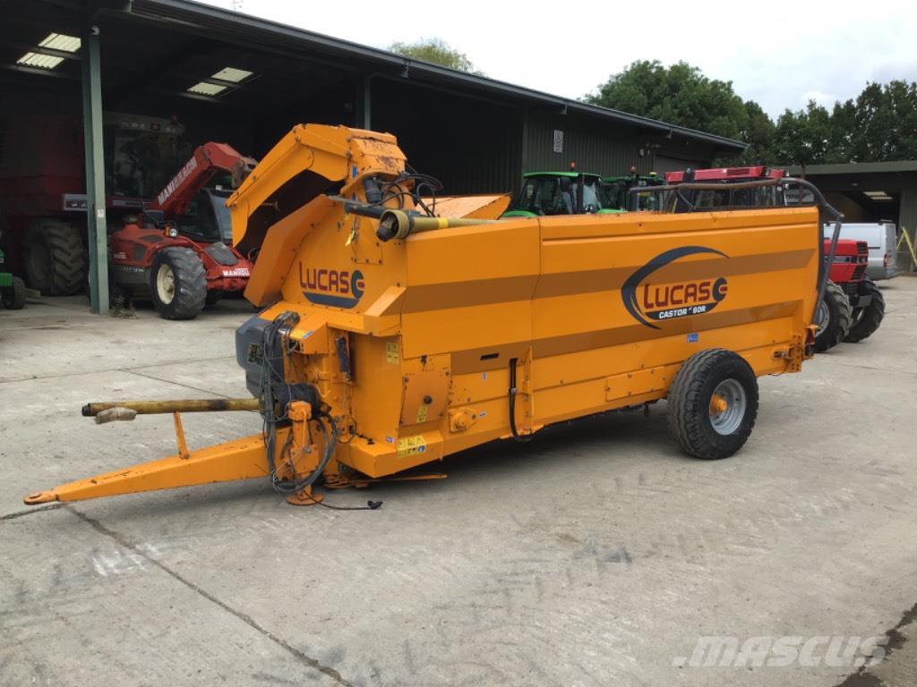 Lucas Castor + 60R straw chopper Bale shredders, cutters and unrollers