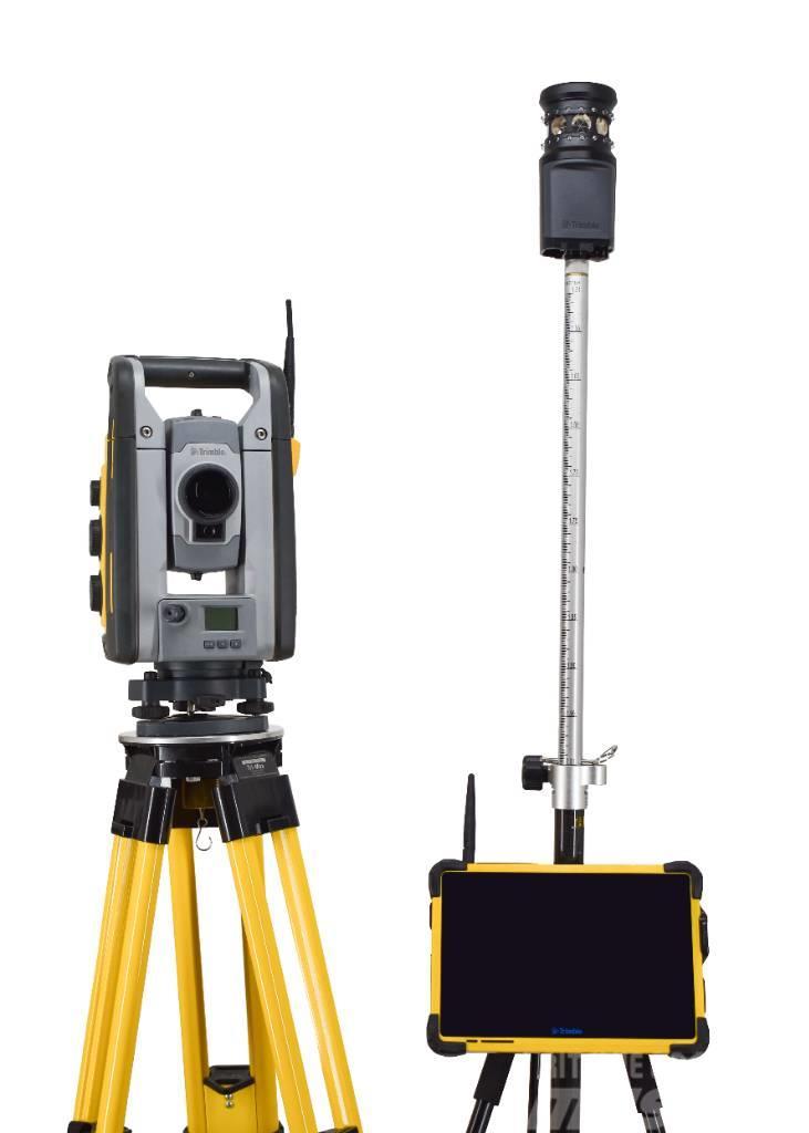 Trimble RTS655 DR Robotic Total Station Kit w/ T10 Tablet Other components