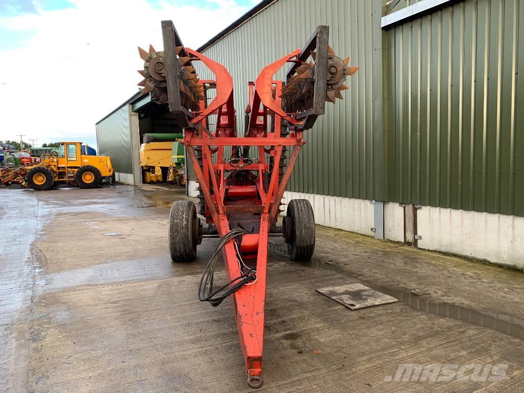 Ktwo AE-RO 10m Grassland slitter Comb harrows