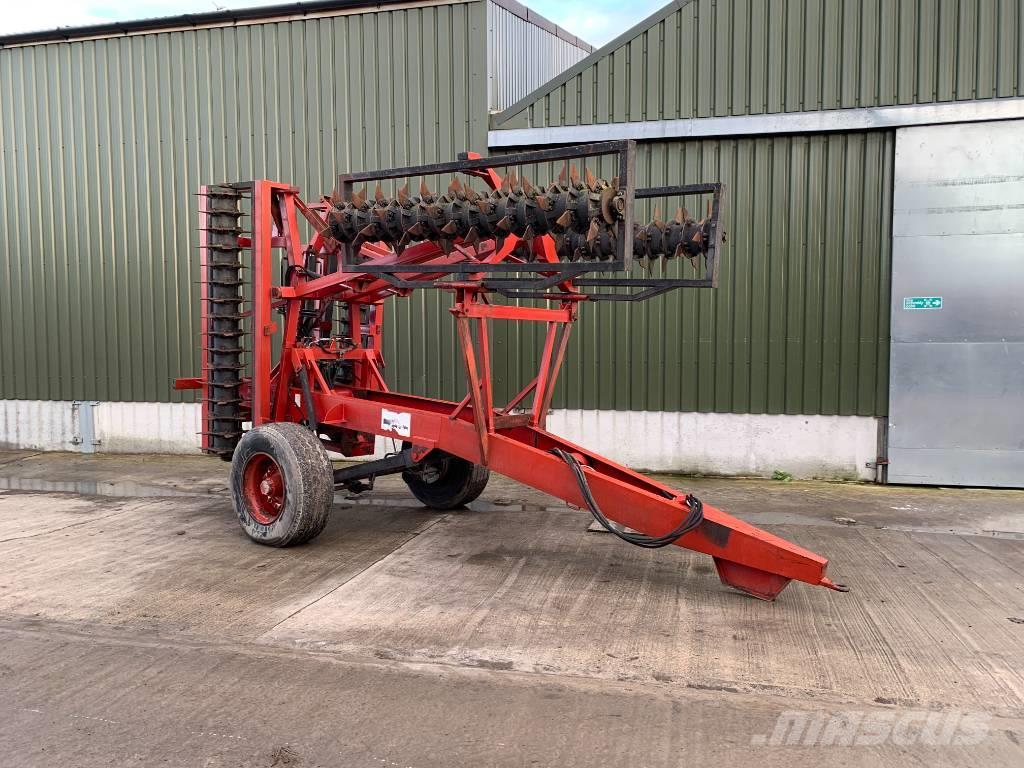 Ktwo AE-RO 10m Grassland slitter Comb harrows