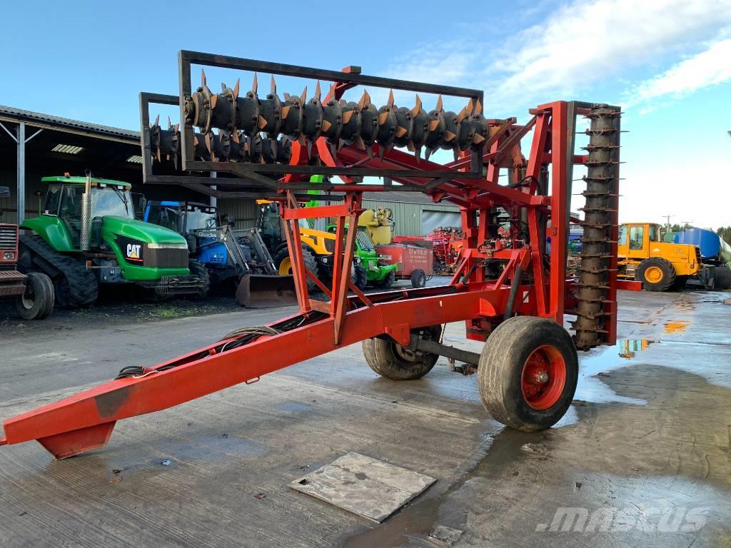 Ktwo AE-RO 10m Grassland slitter Comb harrows