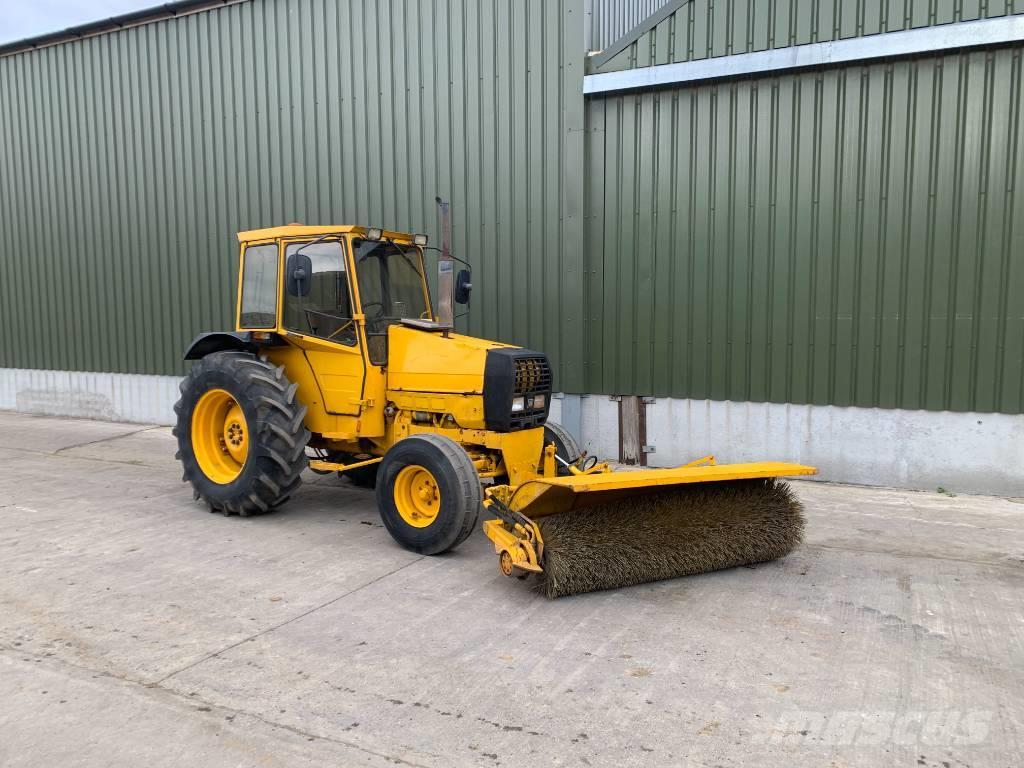 Valmet 355 C/w Sweeper Tractors