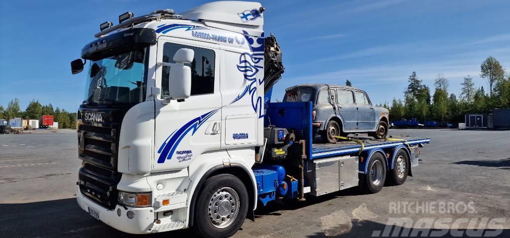 Scania R500 Cable lift demountable trucks