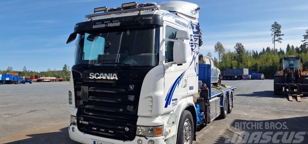 Scania R500 Cable lift demountable trucks