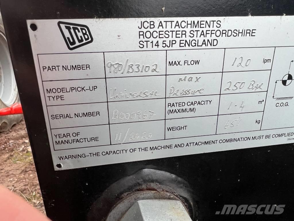 JCB 980/B3102 Sheargrab Other loading and digging and accessories