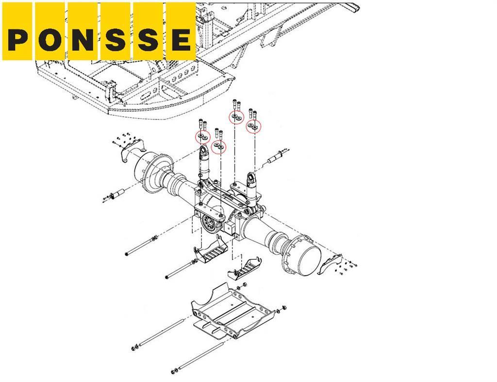 Ponsse 0062632 Chassis and suspension