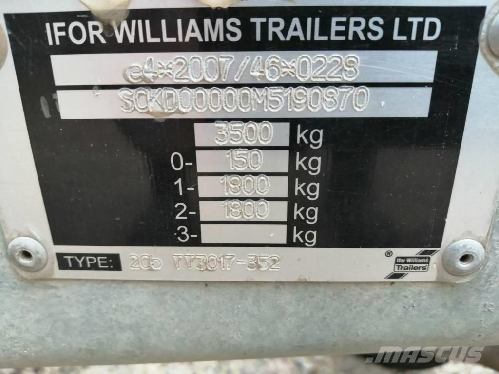 Ifor Williams TT3017 Tipper Trailer Tipper trailers