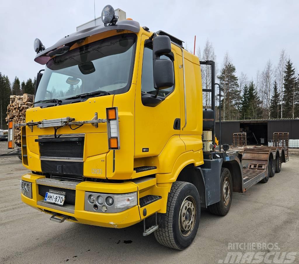 Sisu C600 10x4 Metsäkoneenkuljetusauto Forest machine transport trucks