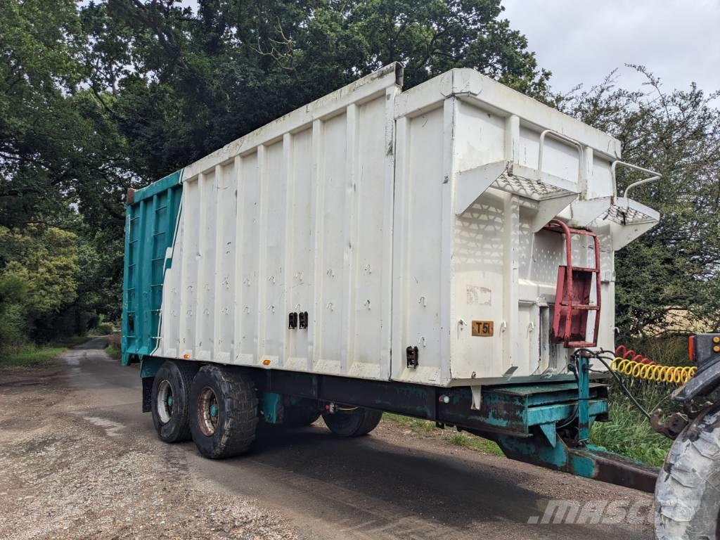 Alloy Bulk Tipping Trailer Tipper trailers