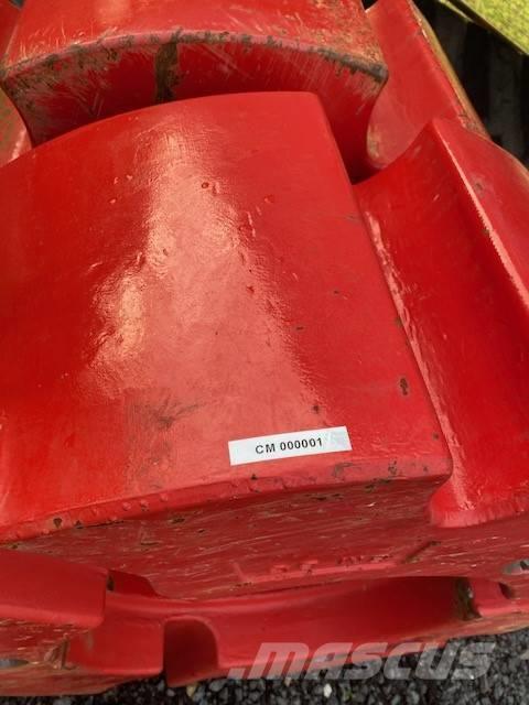 Fendt 2 x 1000kg Rear Wheel Weights Tyres, wheels and rims