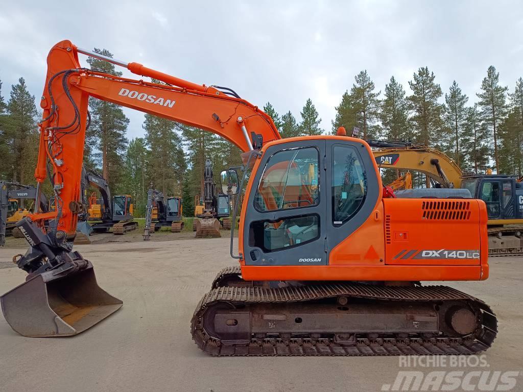 Doosan DX140LC KALLISTAJA+PYÖRITTÄJÄ Crawler excavators