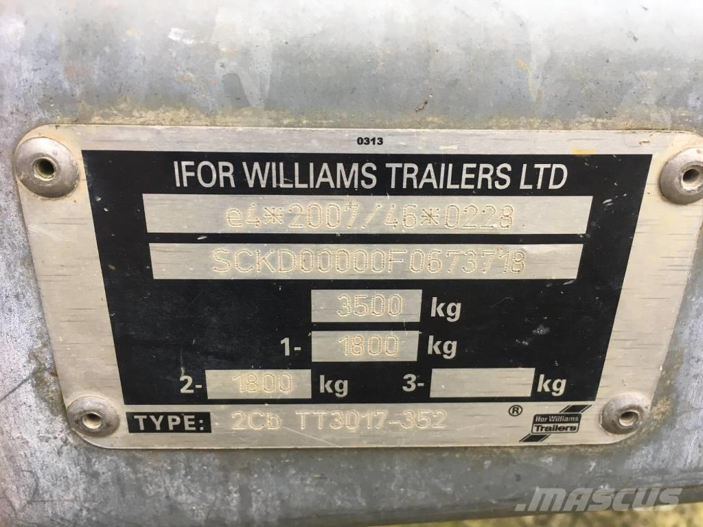 Ifor Williams TT3017 Tipper Trailer Tipper trailers