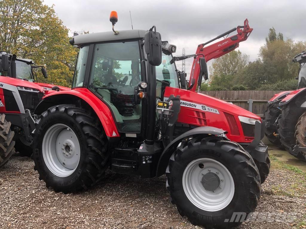 Massey Ferguson 5713S Efficient Dyna 4 4WD Tractor Tractors