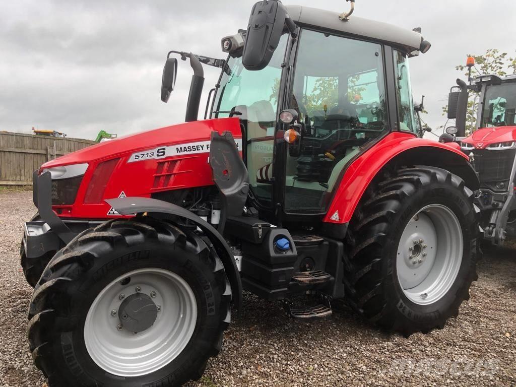 Massey Ferguson 5713S Efficient Dyna 4 4WD Tractor Tractors