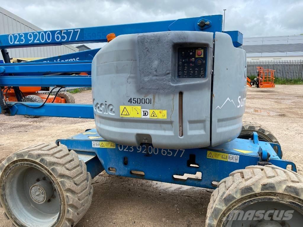 Genie Z 45/25 RT, 2008, United Kingdom Used articulated boom lifts