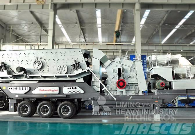 Liming 180~320t/h YG1142 FW315ⅡStation Mobile Concasseur Mobile crushers