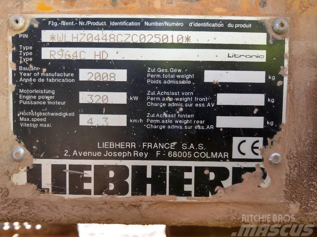 Liebherr R 964 C HD Crawler excavators