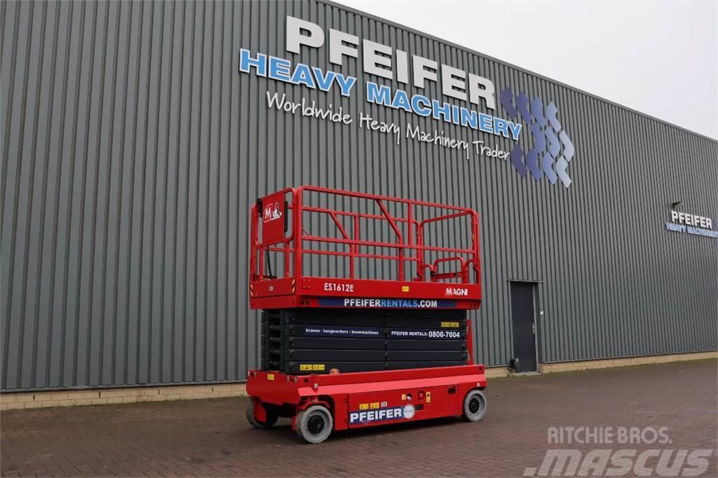 Magni ES1612E Available Directly From Stock, Electric, 1 Scissor lifts