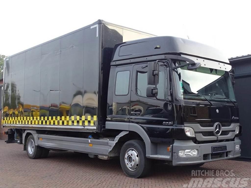 Mercedes-Benz Atego 822 6 sitz standheizung lbw 1.5 ton Box body trucks