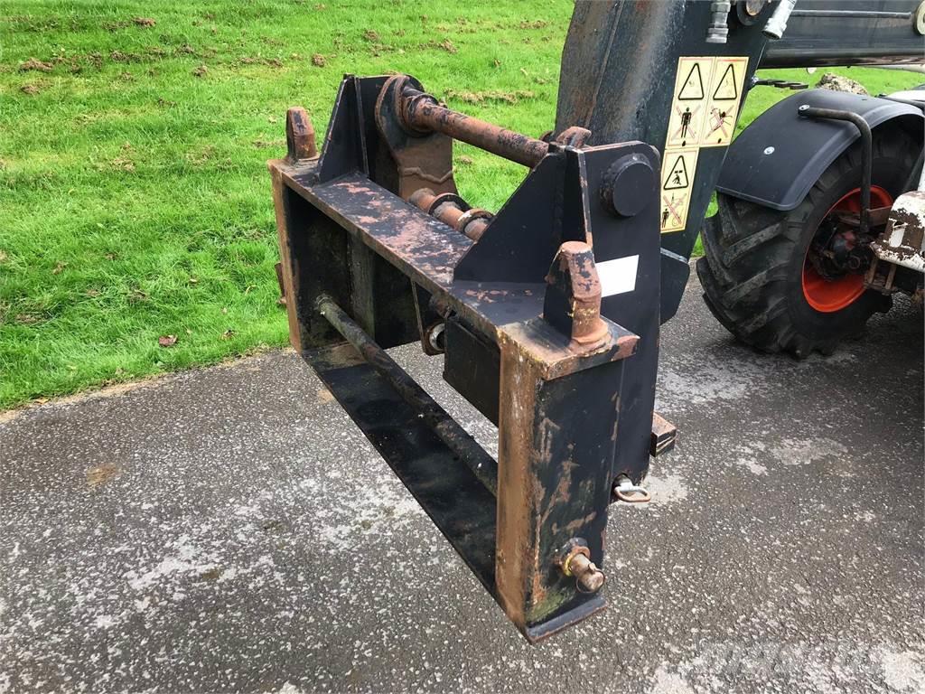 Cherry Products Bobcat to Matbro pin and cone adapter pla Front loaders and diggers