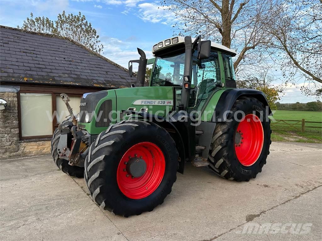 Fendt 820 Vario TMS Tractor Tractors