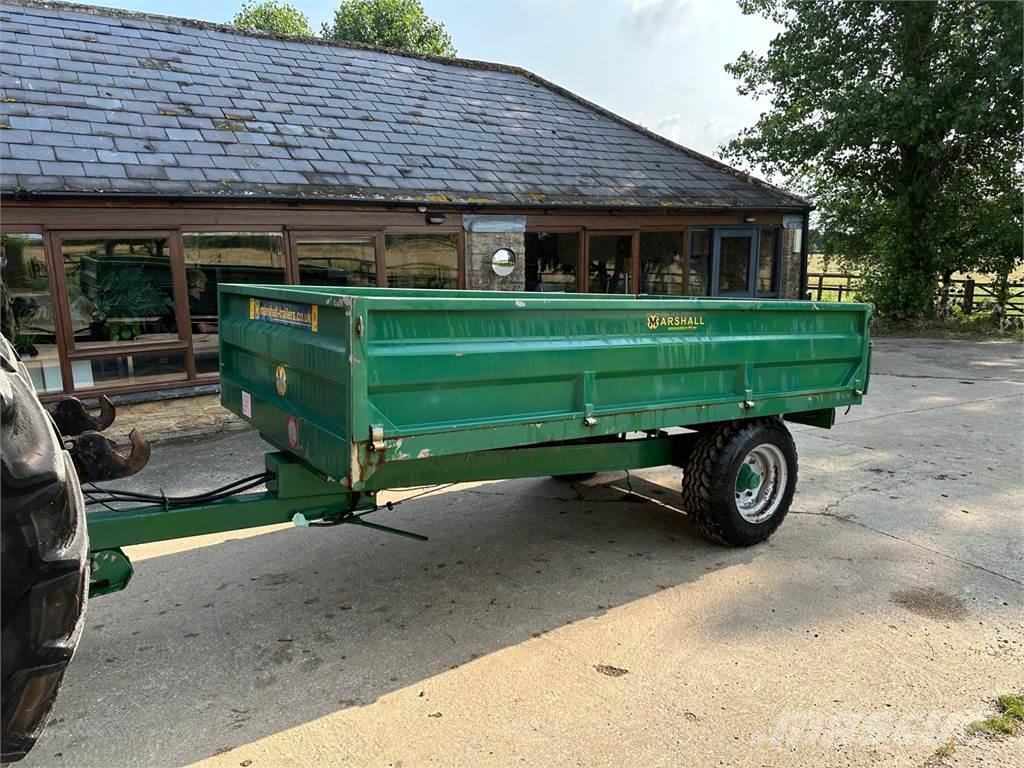 Marshall S4 4 Ton dropside tipping trailer Other trailers