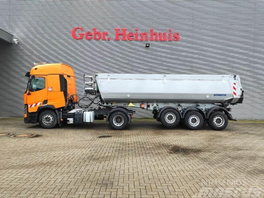 Schmitz Cargobull SKI 24 SL 7.2 + Renault T430 4x2 Euro 6! Tipper semi-trailers