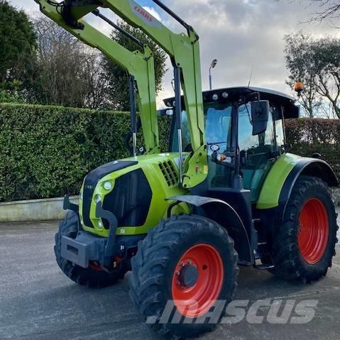 CLAAS Arion 510 CIS with FL120c Loader Tractors