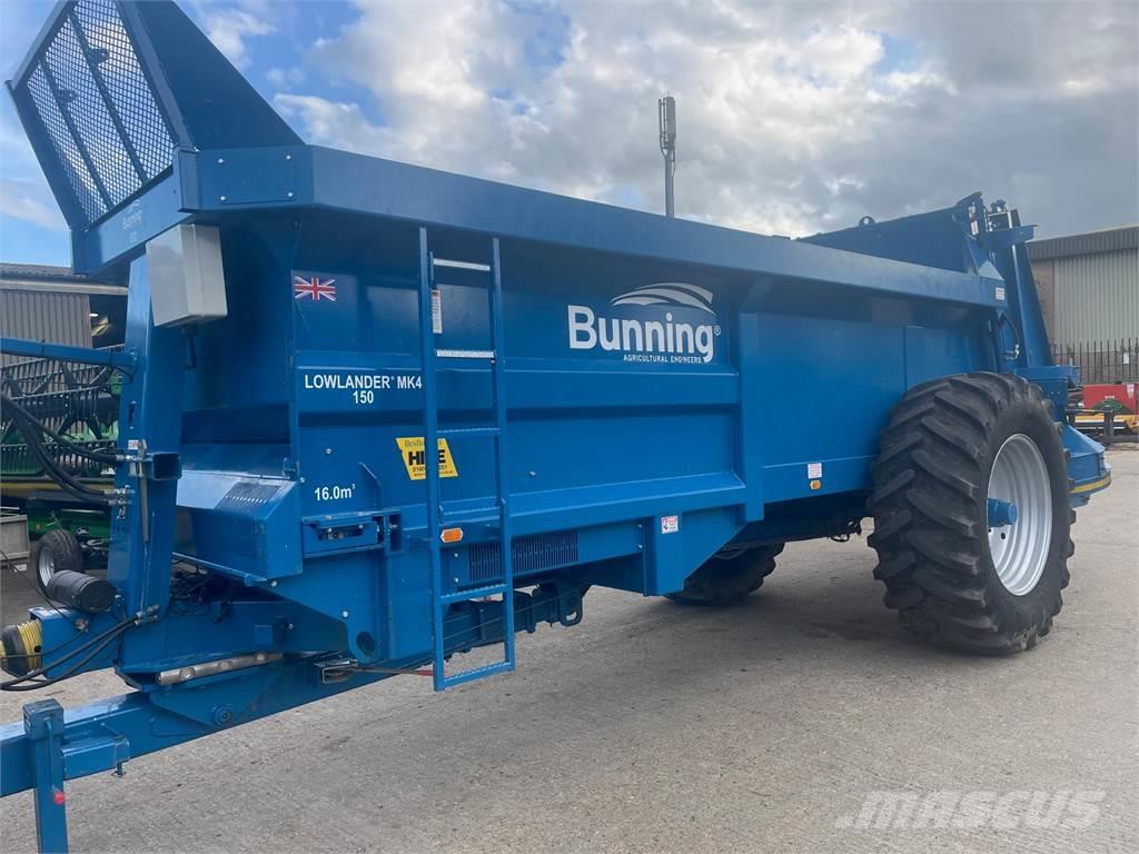  G. T. Bunning MSL150MK4TVA Manure spreaders