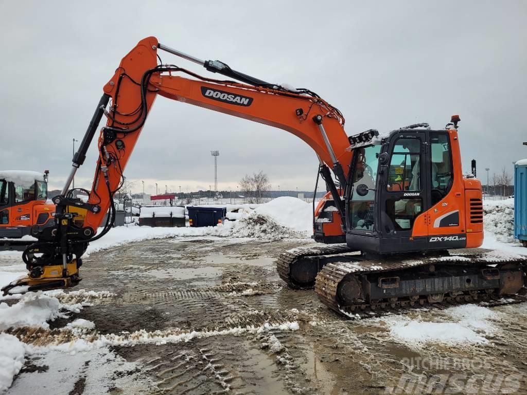 Doosan DX 140 LCR-5 , Begagnad SÄLJES Crawler excavators