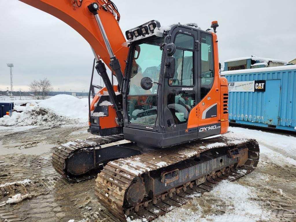 Doosan DX 140 LCR-5 , Begagnad SÄLJES Crawler excavators