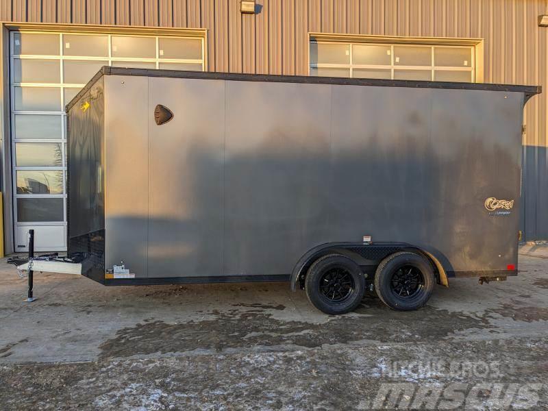  7FT X 16FT Cobra Aluminum Enclosed Cargo Trailer 7 Box body trailers
