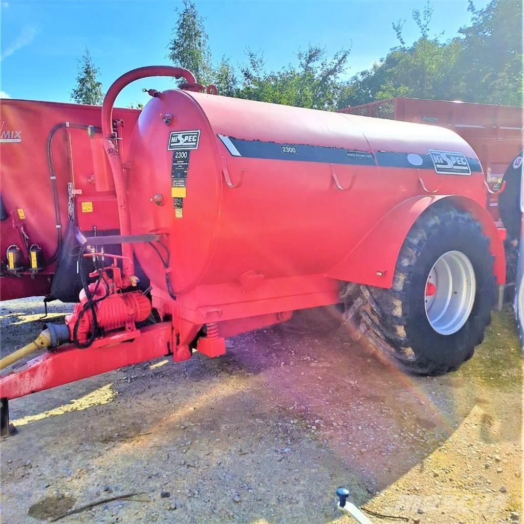 Hi-Spec 2300g 2300G Slurry tankers