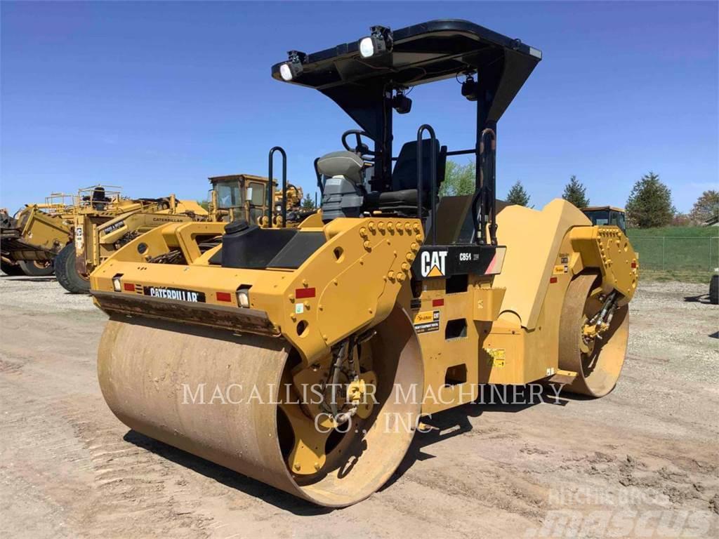 CAT CB54 XW Twin drum rollers