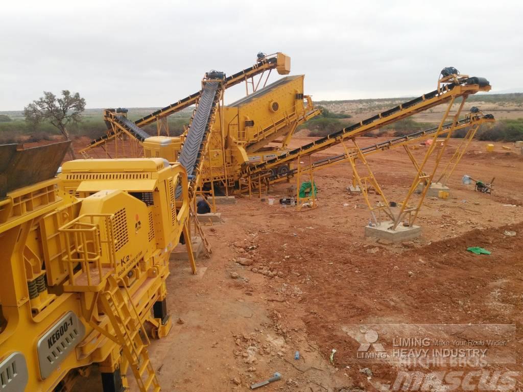Liming 150tph Aggregate and Sand Crushing Mobile Crusher Mobile crushers