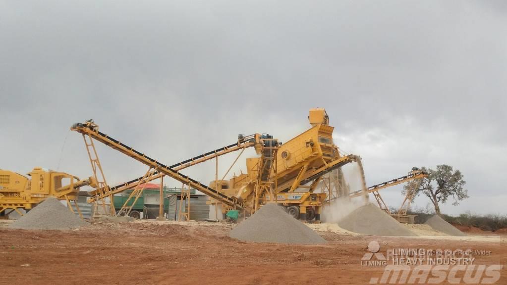 Liming 150tph Aggregate and Sand Crushing Mobile Crusher Mobile crushers