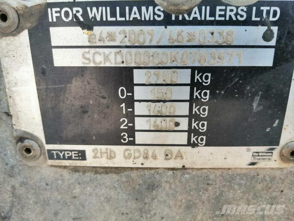 Ifor Williams GD84R Twin Axle Other trailers