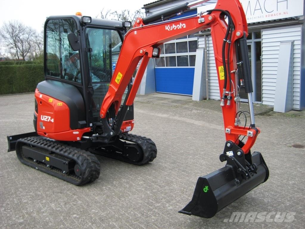 Kubota U274 High spec, 2023, Den Oever, NoordHolland, Netherlands