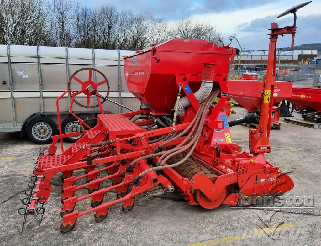 Kuhn HR3004 Power Harrow & Venta LC302 Drill Combination drills