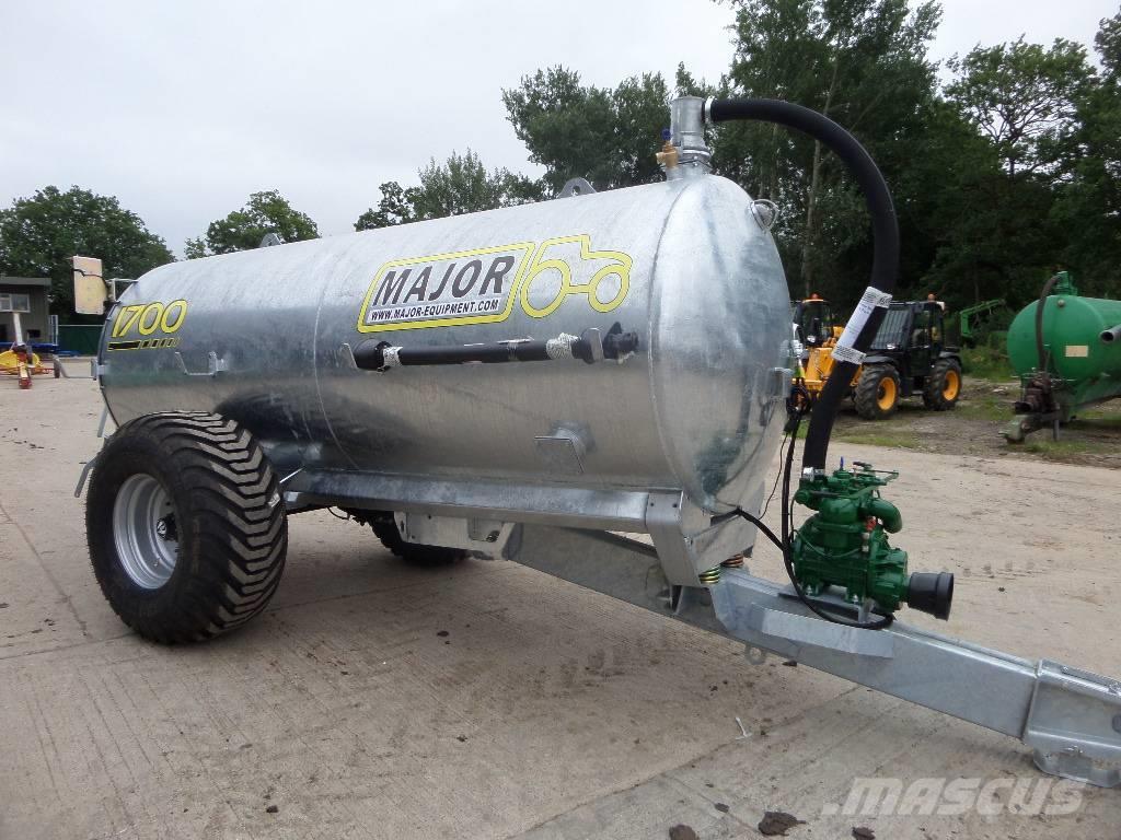 Major 1700 gallon tanker Slurry tankers