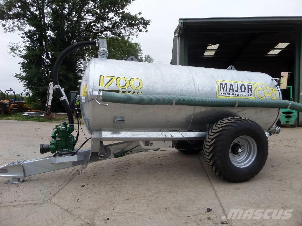 Major 1700 gallon tanker Slurry tankers