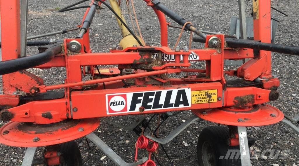 Fella TH450D Hydro 4 Rotor Tedder Rakes and tedders